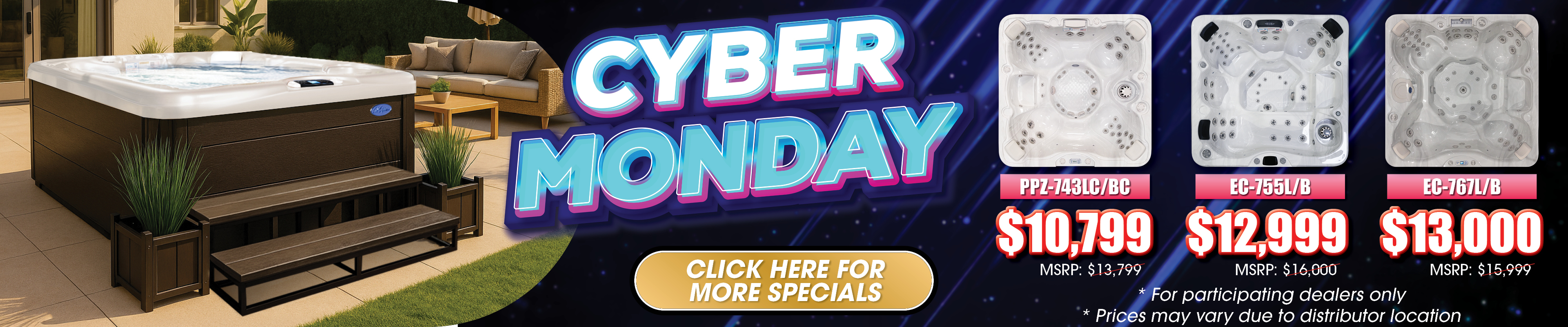 Calspas hot tub being used in a family setting - Pert Hamboy