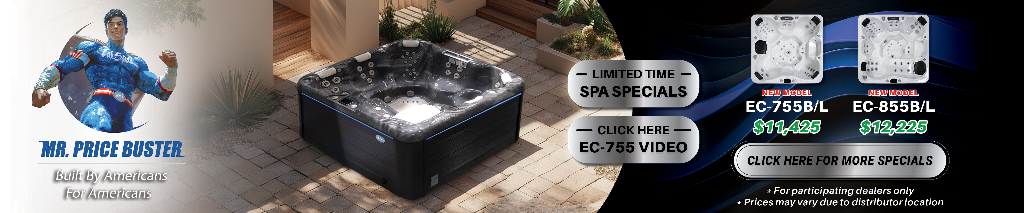 Calspas hot tub being used in a family setting - Pert Hamboy